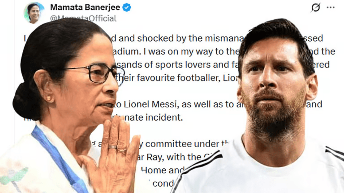দুর্ভাগ্যজনক ঘটনা’র জন্য মেসির কাছে ক্ষমা চাইলেন মমতা, গঠন করলেন তদন্ত কমিটি