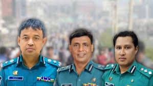 হারুন, বিপ্লবসহ পলাতক ৪০ পুলিশ কর্মকর্তার পদক প্রত্যাহার