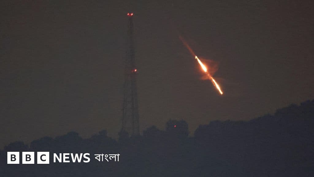 ক্ষেপণাস্ত্র ও ড্রোন শনাক্তের পর ইসরায়েলজুড়ে সাইরেন