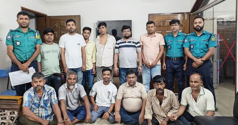 রাজধানীতে ঝটিকা মিছিলের প্রস্তুতিকালে আওয়ামী লীগের ১২ নেতাকর্মী গ্রেপ্তার 