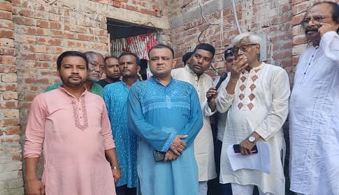  গঙ্গাচড়ায় সাম্প্রদায়িক হামলার ঘটনাস্থল পরিদর্শন, জড়িতদের দৃষ্টান্তমূলক শাস্তি দাবি ঐক্য পরিষদের 