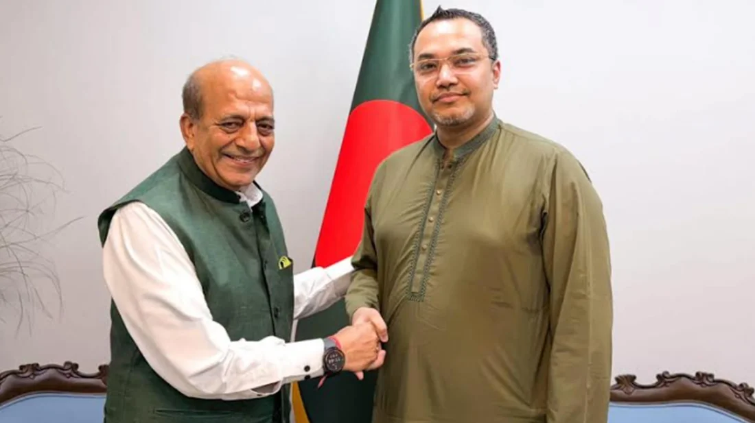 ভারতে পলাতক আসামিরা যাতে অস্থিতিশীলতার চেষ্টা করতে না পারে, দীনেশ ত্রিবেদীকে মাহদী আমিন