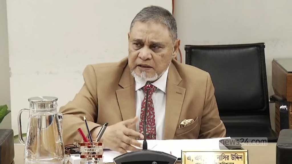 ইসি কারো হয়ে কাজ ‘করবে না’: সিইসি