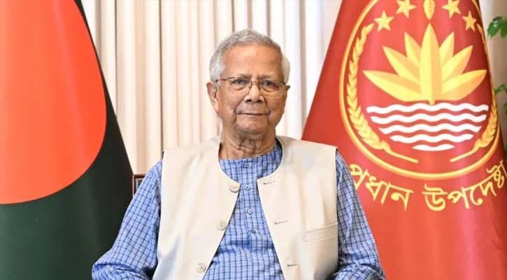 জাতির উদ্দেশে ভাষনে ‘হ্যাঁ’ ভোট দেওয়ার আহ্বান জানালেন প্রধান উপদেষ্টা