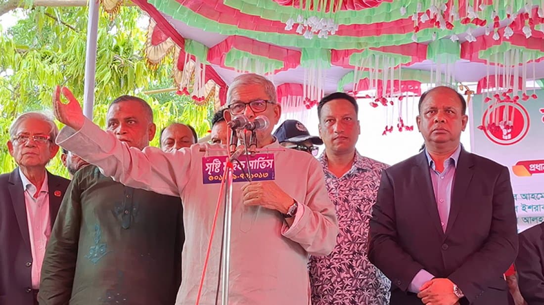 একাত্তরকে সামনে নিয়ে আমরা এগিয়ে যাবো: মির্জা ফখরুল