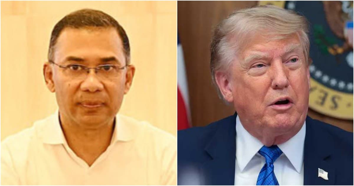 তারেক রহমানকে ট্রাম্পের চিঠি, বললেন—‘সাক্ষাতের অপেক্ষায় আছি’