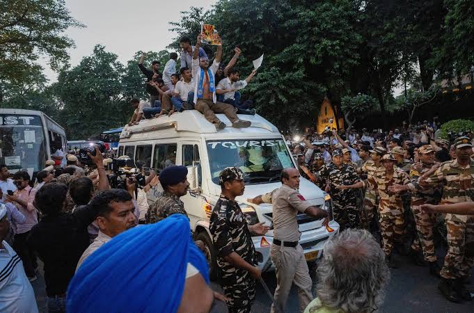 প্রধান নির্বাচন কমিশনারের পদত্যাগের দাবিতে দিল্লিতে আরও তীব্র আন্দোলনের ডাক ইন্ডিয়া জোটের